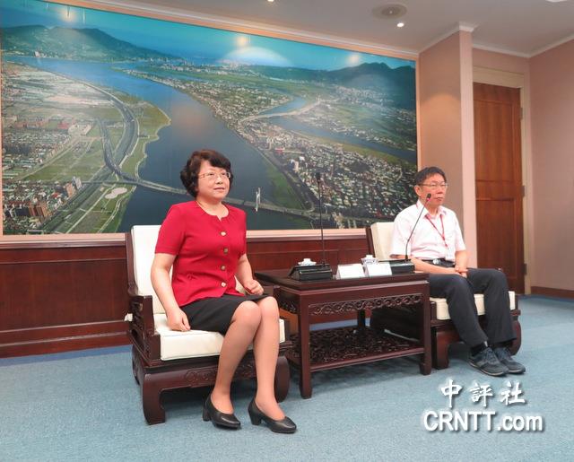 柯文哲:两岸一家亲大家都可接受